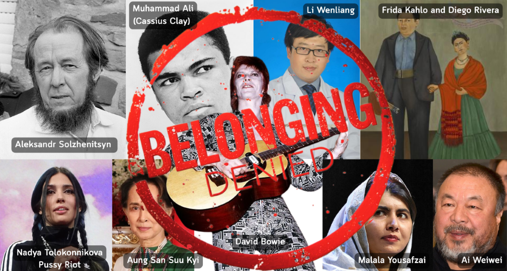 Belonging Denied: Instructive Examples from Famous Lives